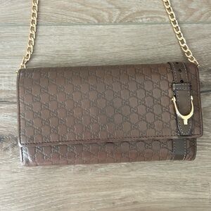 GUCCI Guccissima Continental Wallet WOC w/ COA